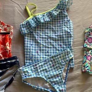 Lands Ends Girls Tankini (bundle of 3)